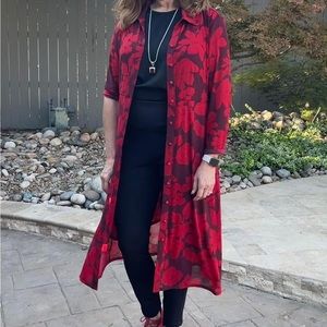 CAbi shirt dress 4392 size small